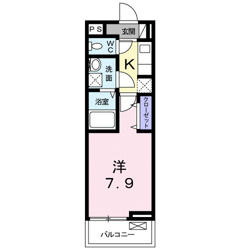 ソフィアフルールⅡの間取り