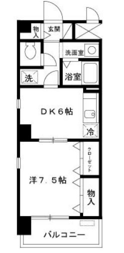 キリンコンプリートの間取り