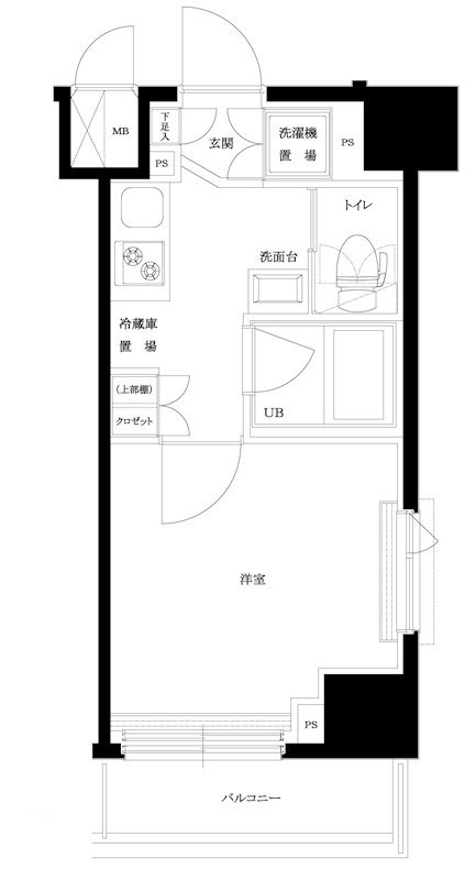 ルーブル羽田西の間取り|間取りです。