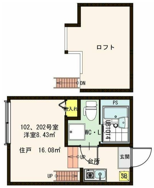 AKUSTOTの間取り