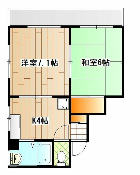 ライジングビルヨシザキの間取り