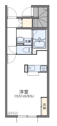 レオネクストコンフォートの間取り