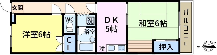 レスポワール新小岩の間取り