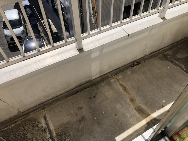 レスポワール新小岩のバルコニー
