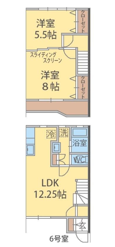 【仲介手数料：50％OFF】対象物件！の間取り