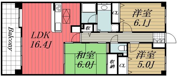 【間取り】