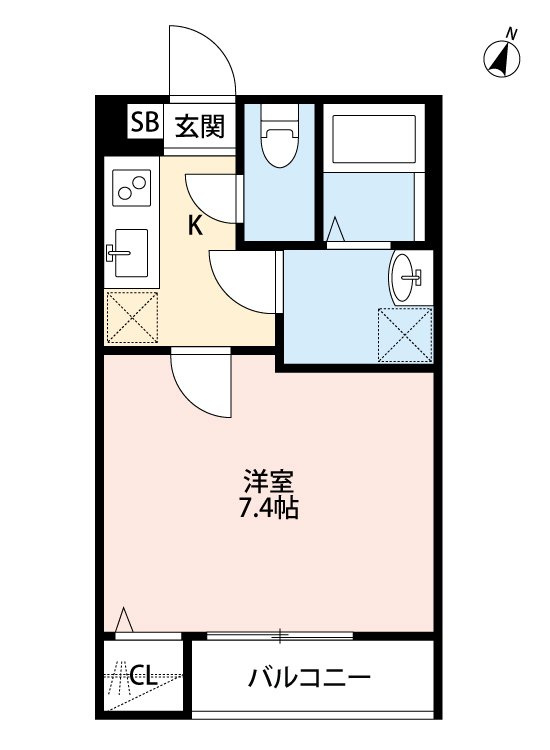 メゾンケヤキの間取り
