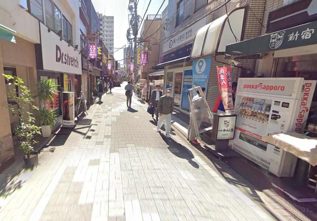 渋谷区幡ヶ谷２丁目の店舗事務所の周辺