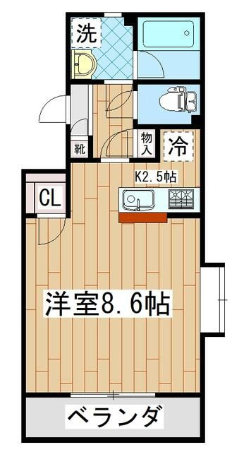 グランシャリオの間取り