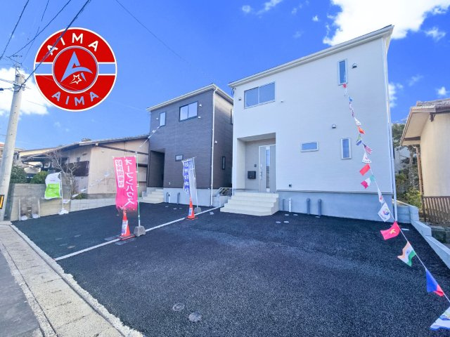 糟屋郡宇美町原田4丁目第2-3棟（3号棟）の前面道路含む現地写真|見学の時間などお気軽にお問い合わせ下さい。
