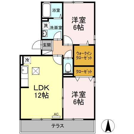 日吉ブレナインの間取り
