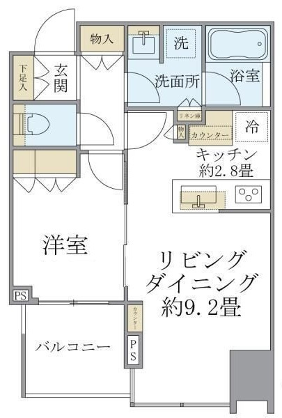 大崎ウエストシティタワーズＥＡＳＴの間取り|間取りです。
