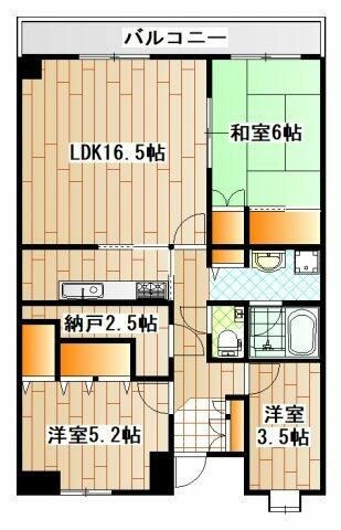 フルセイル権太坂の間取り
