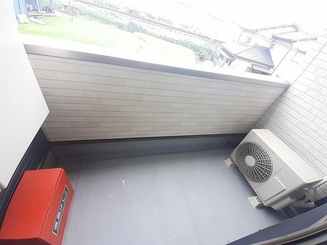 メルシーガーデン坂本のバルコニー