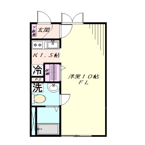 ＭＥＲＣＩの間取り|間取りです。