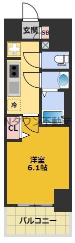 【間取り】 | ディアレイシャス浅間町Ⅲ | 間取りです。