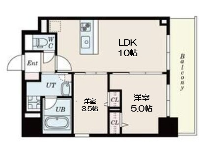 【間取り】 | S-RESIDENCE福島diverse