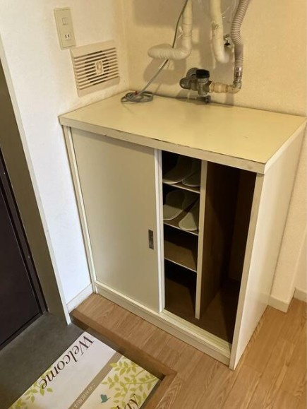 エクセルワタナベの玄関