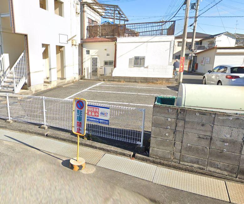 スカイコーポの駐車場|駐車スペースもあります
