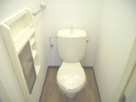 スカイコーポのトイレ|シンプルで使いやすいトイレです