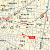 【地図】ルネ品川中延 