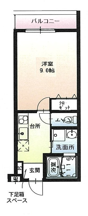 フジパレス吹田金田公園の間取り