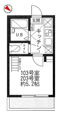 リーヴェルポート横浜弘明寺の間取り