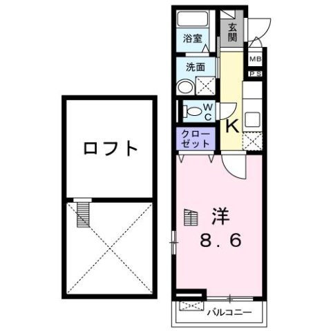 ステーションサイドの間取り