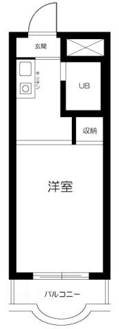 ハイタウン田園調布第２の間取り|間取りです。