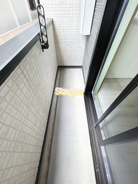 エルシーク上尾本町のバルコニー