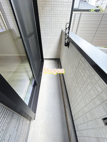 エルシーク上尾本町のバルコニー