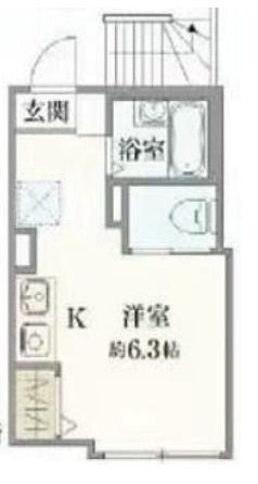 アーバンウェイル田端の間取り