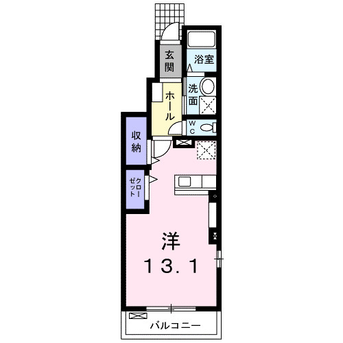 フィオーレAの間取り