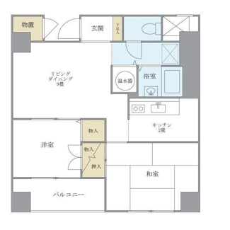 【間取り】 | グランドメゾン田町 | 間取りです。