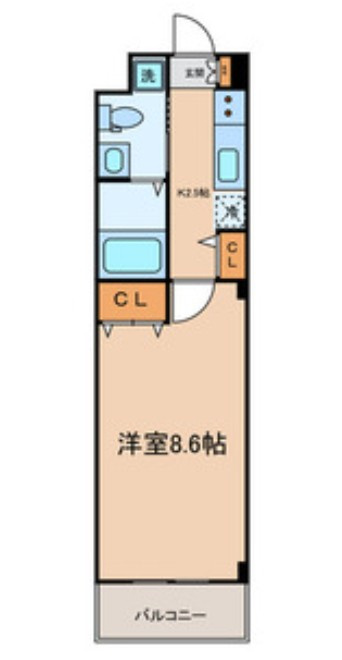 セフィール瑞江の間取り|間取りです。