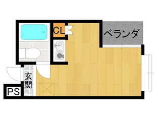 パークプレース鳴尾の間取り