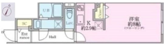 Esperanza　Shinozakiの間取り