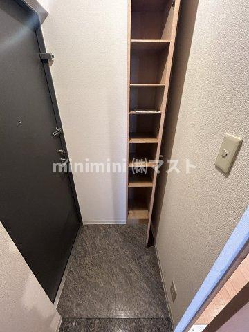 キャピトル靭本町の玄関
