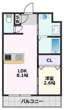 【間取り】 | リアコート千里丘Ⅰ SOUTH