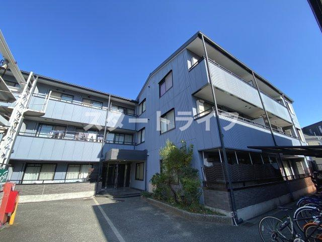 大阪市東淀川区淡路１丁目のアパートの外観