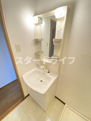大阪市東淀川区淡路１丁目のアパートの洗面所|参考写真