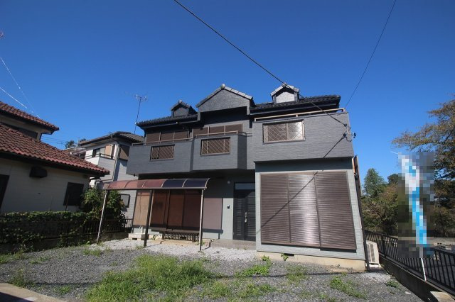 小山市間々田の外観|外観を南東側から撮影（2026年10月撮影）