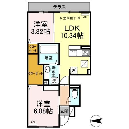 NKガーデンの間取り|お電話でお問合わせ頂けますと、よりスムーズにご対応出来ます♪