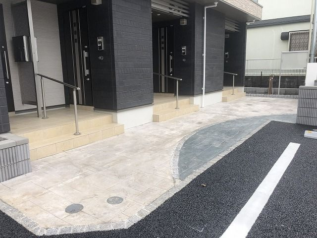 グランクレールⅮのエントランス