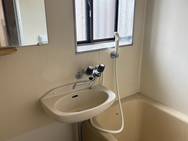 木南荘の洗面所