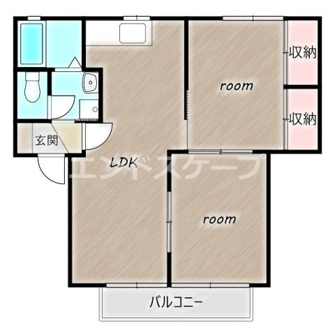 パティオの間取り|高崎、前橋のお部屋探しはエンドスケープまで！お客様の理想お聞かせ下さい♪