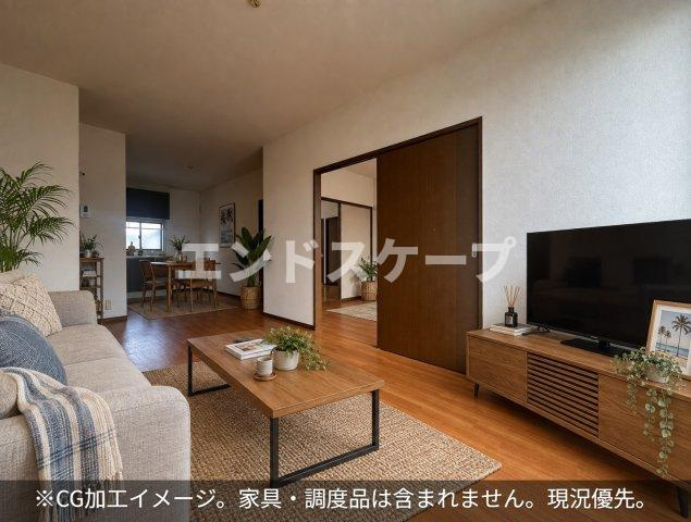パティオの居間・リビング|高崎、前橋のお部屋探しはエンドスケープまで！お客様の理想お聞かせ下さい♪