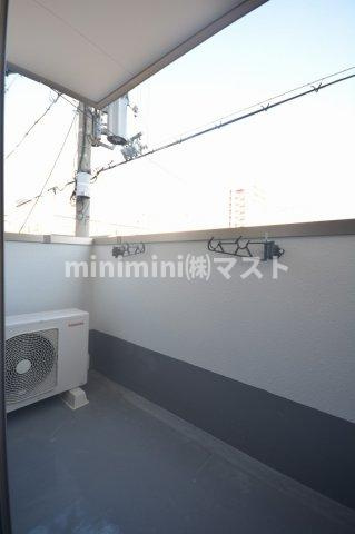 エフエルレジデンス心斎首府のバルコニー