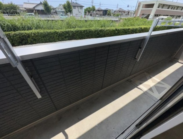 マンションパピルスⅡのバルコニー
