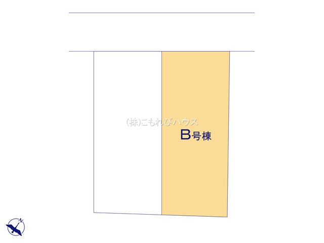 第6北本東間　新築一戸建て　ハートフルタウン　Bの区画図|B号棟